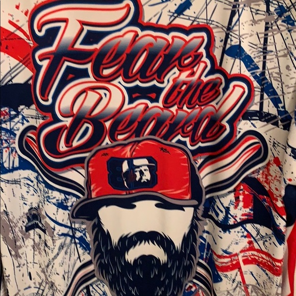 Berserk 2xl fear the beard tee - Picture 2 of 5